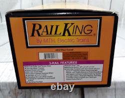 Rail King M. T. H. Electric 4-6-2 BLUE COMET Engine/Coal Box Car Original Box