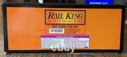 Rail King MTH 30-2145-1 O Gauge Santa Fe RDC Budd Car Set withPS1 NIB
