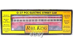 Rail King MTH O St Louis PCC Electric Street Train Car Proto Sound 2.0 30-2531-1