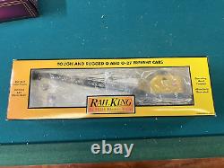 Rail King Pannsylvania American Crane Train Car 30-7932 0-27 Gauge Nib