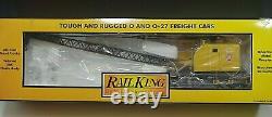 Rail King Pannsylvania American Crane Train Car 30-7932 0-27 Gauge Nib