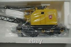 Rail King Pannsylvania American Crane Train Car 30-7932 0-27 Gauge Nib