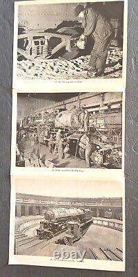 Railroad Picture Lot Of 56 Steam Engine Locomotive Train Car Pre War 1800s