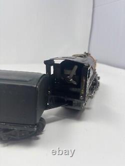 Random Lot of Lionel Line Train Cars and Steam Engine with Tracks