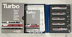 Rapido 1/160 N Scale Late Amtrak Turbo Train 5 Car Set Dc/dcc Sound # 520504 F/s