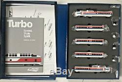 Rapido 1/160 N Scale Late Amtrak Turbo Train 5 Car Set Dc/dcc Sound # 520504 F/s