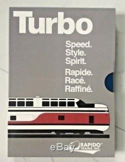 Rapido 1/160 N Scale Late Amtrak Turbo Train 5 Car Set Dc/dcc Sound # 520504 F/s