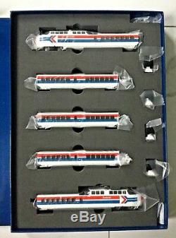 Rapido 1/160 N Scale Late Amtrak Turbo Train 5 Car Set Dc/dcc Sound # 520504 F/s