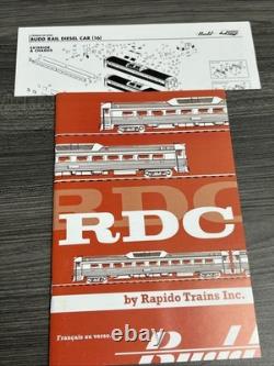 Rapido Trains HO #16659 BUDD RDC-2 Rail Car Chicago & NW #9935 DCC & Snd CC