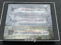 Rapido Trains Ho Scale Amtrak TurboTrain Passenger Set DCC & Snd With Add On Cars