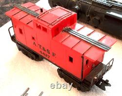 Rare Marx 1829 Smoker O Train Set 3 Pieces + Lionel Dump Car + Track UNTESTED