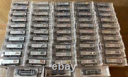 Rare Micro-Trains N Scale 50 U. S. State Car, 2 Locomotive, Caboose Complete Set