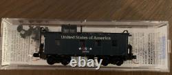 Rare Micro-Trains N Scale 50 U. S. State Car, 2 Locomotive, Caboose Complete Set