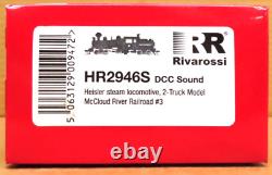 Rivarossi Hr2946s Heisler Steam Locomotive 2-truck Model Mccloud River Rr Ho