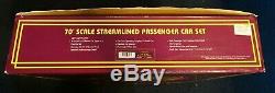 Rock Island K-Line K-28841 MTH Streamline Golden Rocket Passenger Car Train Set