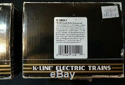 Rock Island K-Line K-28841 MTH Streamline Golden Rocket Passenger Car Train Set