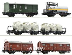 Roco HO 6600018 5-piece set Freight Train, DB Great Price