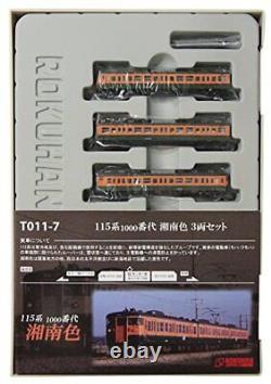Rokuhan Z gauge T011-7 115series 1000 Shonan Color 3cars Set Model Train Japan