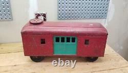 STEELCRAFT R. R. Railroad Locomotive Ride-On Railway Express Steel Train Box Car