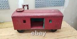 STEELCRAFT R. R. Railroad Locomotive Ride-On Railway Express Steel Train Box Car