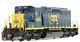 Scale Trains Ho Sd40-3 Csx Yn3 Box Car Logo Rivet Counter Dcc & Sound # 4047 Nib