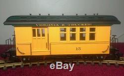 Set Of (6) USA Trains With Locomotive Caboose And Passenger Cars-docksider Loco