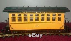 Set Of (6) USA Trains With Locomotive Caboose And Passenger Cars-docksider Loco