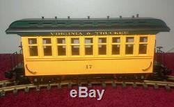 Set Of (6) USA Trains With Locomotive Caboose And Passenger Cars-docksider Loco