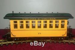 Set Of (6) USA Trains With Locomotive Caboose And Passenger Cars-docksider Loco