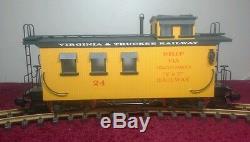 Set Of (6) USA Trains With Locomotive Caboose And Passenger Cars-docksider Loco