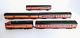 Set Of 5 Athearn Trains F7a Super Pwr Sp Daylight 6441 Locomotive With 4 Cars