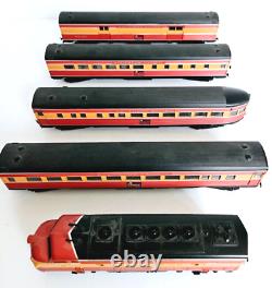 Set of 5 Athearn Trains F7A Super Pwr SP Daylight 6441 Locomotive with 4 Cars