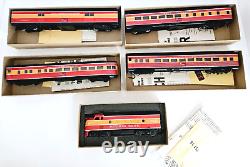 Set of 5 Athearn Trains F7A Super Pwr SP Daylight 6441 Locomotive with 4 Cars