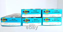 Set of 5 Athearn Trains F7A Super Pwr SP Daylight 6441 Locomotive with 4 Cars