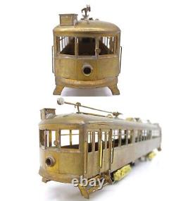 Soho HO Brass Powered City Los Angeles Railway LARY Passenger Train Car Type H-3