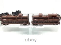 Southern Pacific Fire Train Outstanding Brass O Scale 2 Rail 2 Tank Cars New SP