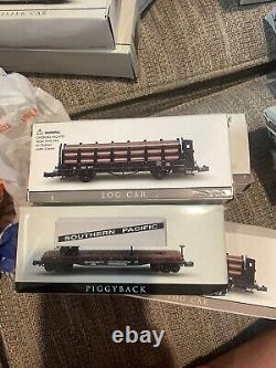 Southern Pacific train cars tank car/ Locomotive/Piggy ++++ New