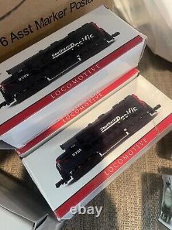 Southern Pacific train cars tank car/ Locomotive/Piggy ++++ New