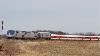 Special Amtrak Train With Wisconsin Talgo Cars And Charger Locomotive Cameron Il 1 31 18
