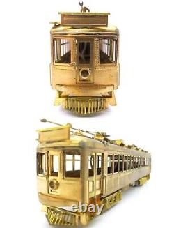 Suydam HO Orion Brass Powerd Pacific Electric 11 Interurban Coach Train Car 1100