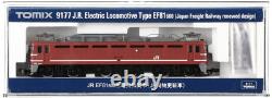 TOMIX N Gauge EF81 600 JR Freight Update Car 9177 Train Electric Locomotive