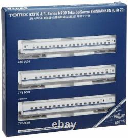 TOMIX N scale 92316 N700 Tokaido Sanyo Z0 Extention B-Set 3cars Model Train