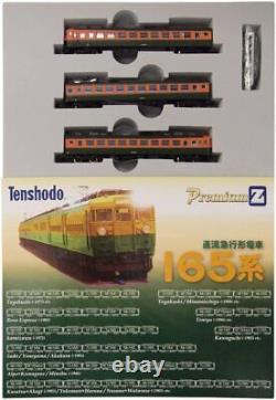 Tenshodo 85001 Z Scale 165 Series Train Railroad Locomotive Basic 3 Car Set F/S
