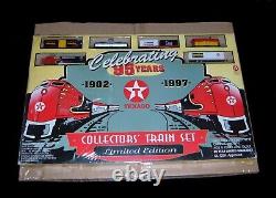 Texaco HO Collector's 95th Anniversary Train Set Limited Edition # 1303 NIB