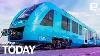 The World S First Hydrogen Powered Train Has Started Running In Germany Engadget Today