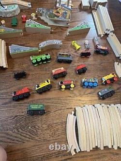 Thomas & Friends Train HUGE LOT 42 Railroad Locomotives Cars & Track Etc. READ