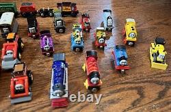 Thomas & Friends Train HUGE LOT 42 Railroad Locomotives Cars & Track Etc. READ