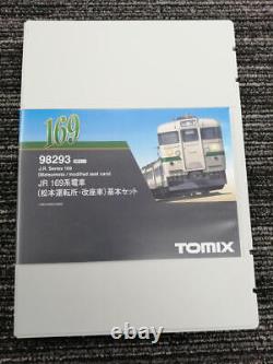 Tomix 98293/98294 Set Jr 169 Series Train Matsumoto Driver'S Office Reseat Car