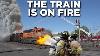 Top 30 Train On Fire Norfolk Southern Train Catches With Blown Turbo