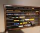 Train Display Case N Scale Cabinet Railroad Car Locomotive Collection Usa Frame